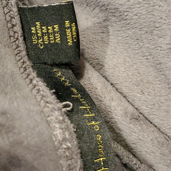 House of Harlow 1960 Grey Velour Track Sweatpants Size Medium - Picture 6 of 7